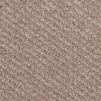 Preview: Rechteckige Draufsicht vom Vorwerk Telma Teppichboden in sand – warmer Teppich für harmonische Raumgestaltung